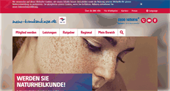 Desktop Screenshot of mein-gesundbrunnen.de